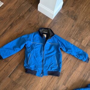 Lands' End Kids Blue and Navy Squall Jacket